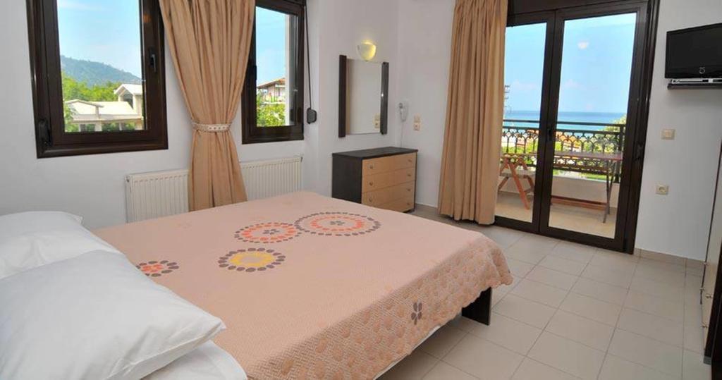 Vista Al Mar Apartment Skala Potamia Cameră foto
